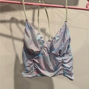 Urban outfitters out from under strappy back corset top